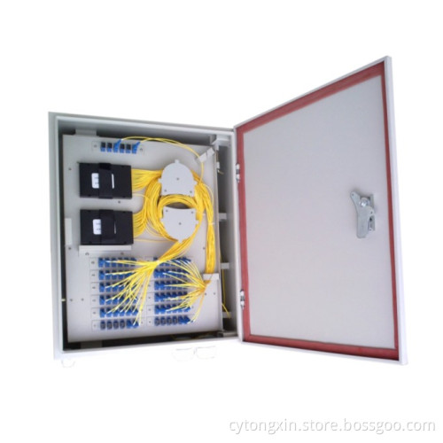 Fiber Optic Distribution Box (72port) with Adapter / Splitter